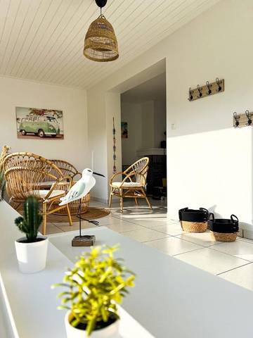 Gîte pour 8 personnes, avec terrasse, animaux acceptés dans Plage du Phare (La Tranche-sur-Mer)