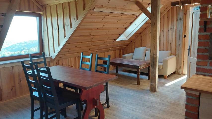 Maison de campagne pour 10 personnes, avec vue et jardin, animaux acceptés à Pcim - 2