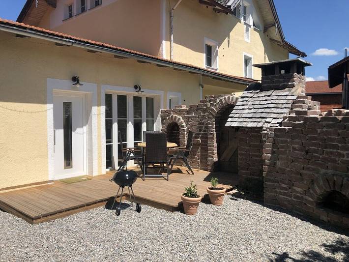 Ferienhaus für 4 Personen, mit Terrasse und Garten in Übersee - 2