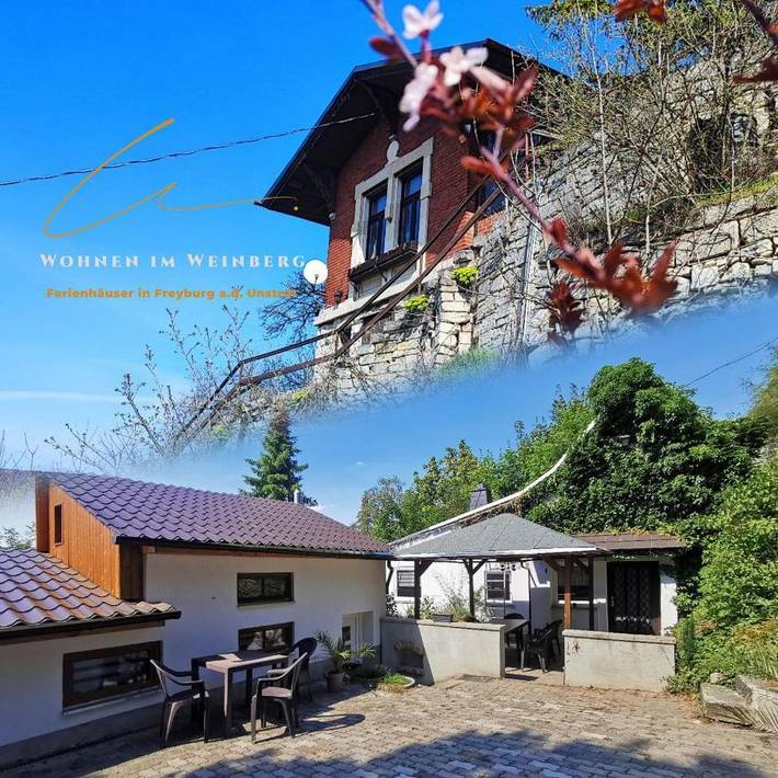 Ferienhaus für 6 Personen, mit Sauna und Garten sowie Ausblick, mit Haustier in Freyburg (Unstrut)