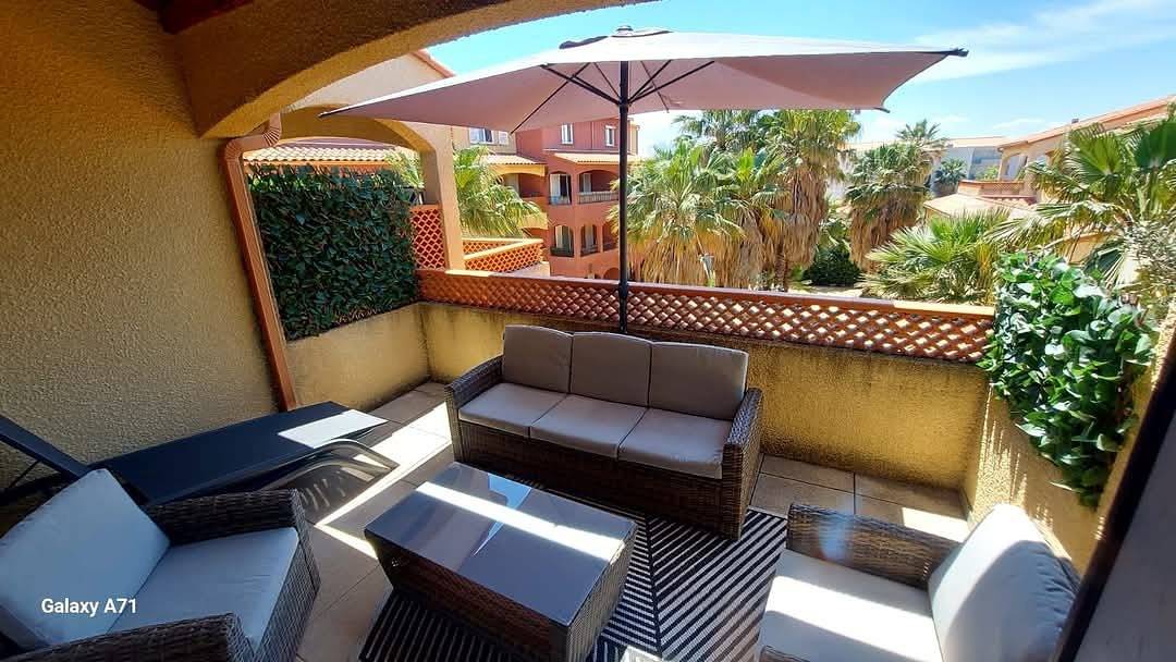 Apartamento entero, Apartamento de vacaciones para 6 personas con terraza in Canet-en-Roussillon, Côte d'Améthyste