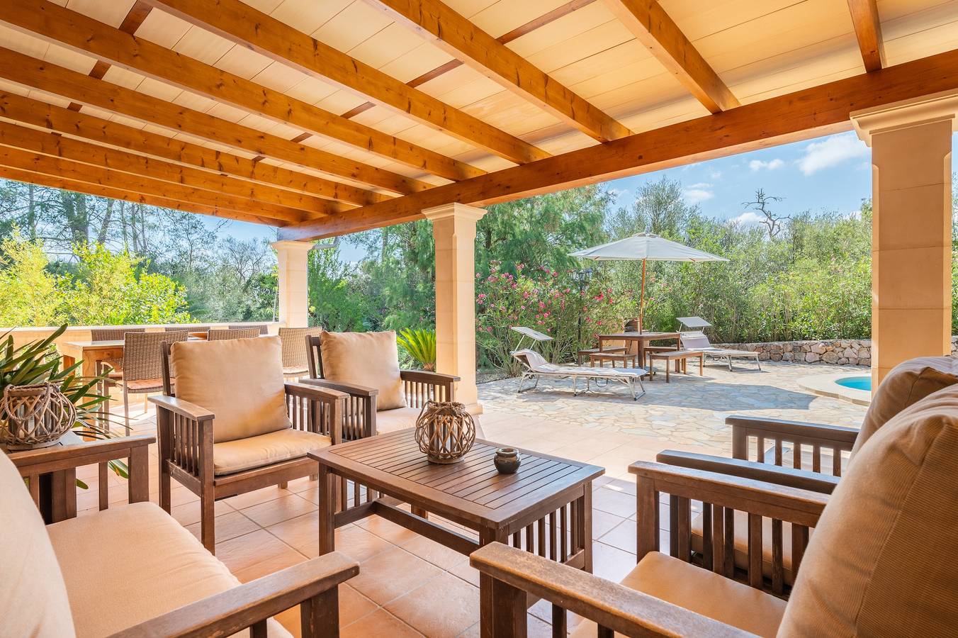 Casa di campagna "Biniali" con piscina privata e Wi-Fi in Sencelles, Maiorca centrale