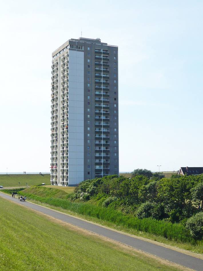Ganze Ferienwohnung, Hochhaus - 2-Raum-Fewo Maike in Büsum, Kreis Dithmarschen