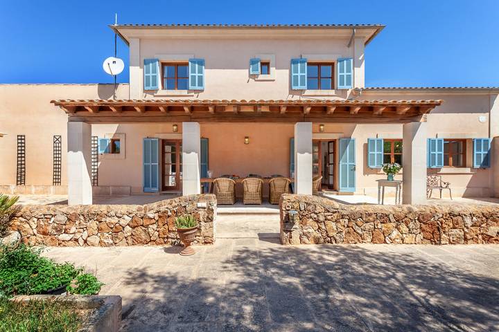 Finca für 8 Personen, mit Garten und Terrasse in Es Llombards - 4