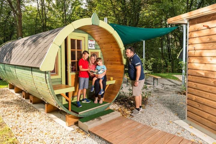 Ferienhaus für 4 Personen, mit Terrasse und Garten sowie Ausblick in Schwäbisch Gmünd