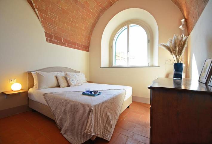 Ferienhaus mit Meerblick für 6 Personen, mit Ausblick und Garten