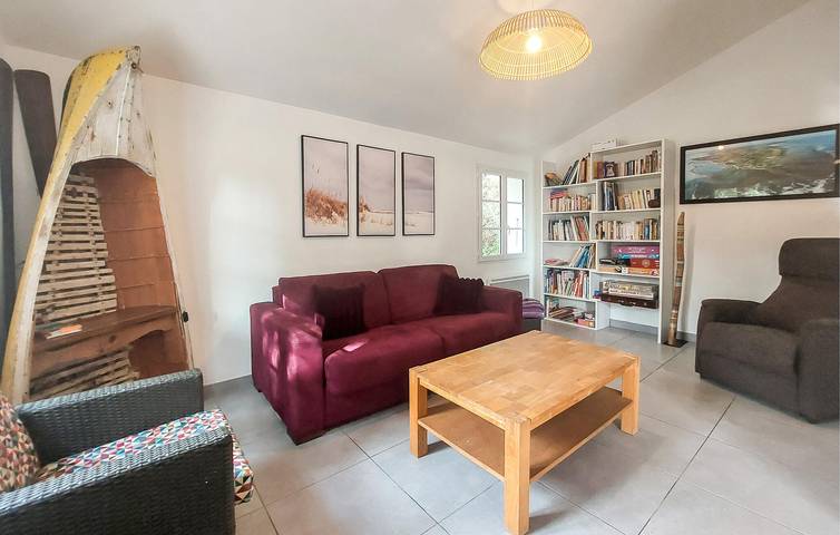 Location de vacances pour 7 personnes, avec jardin et terrasse, animaux acceptés dans Plage des Huttes - 4