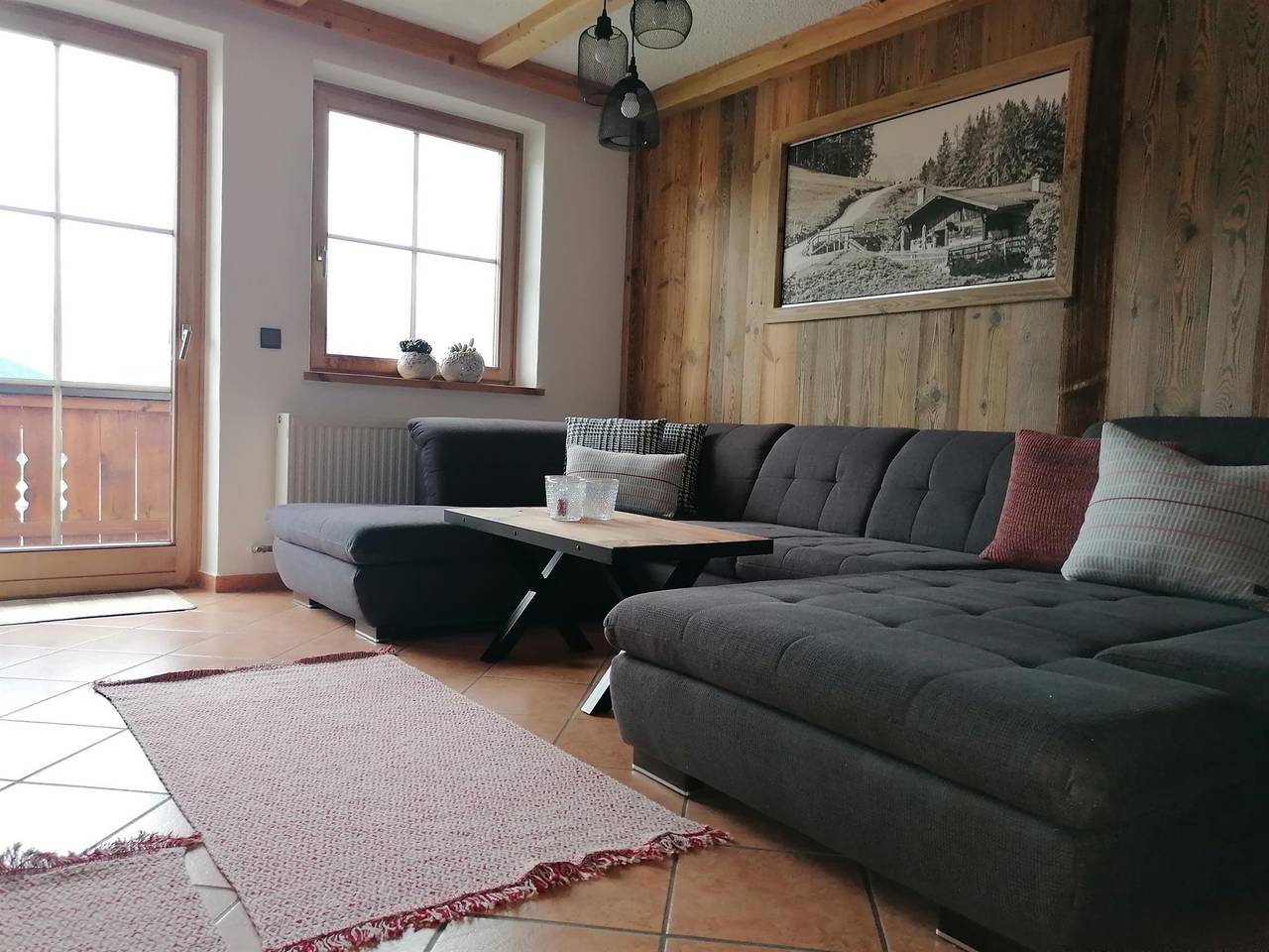 Apartment"1" -1 Schlafraum/Du/Wc,Balkon in Kössen, Kaiserwinkl