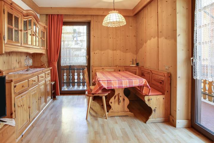 Gîte pour 6 personnes, avec jardin et balcon à Moena - 3