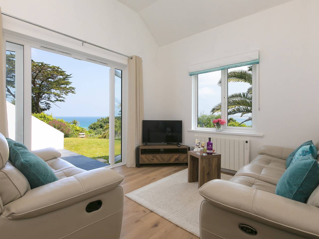 Ganze Wohnung, Ferienwohnung für 4 Personen mit Garten in Carbis Bay, Cornwall
