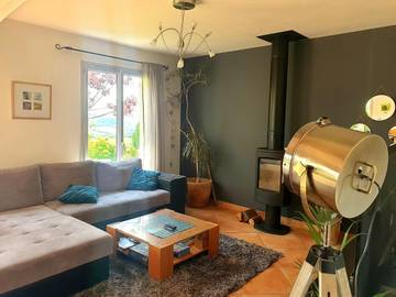 Gîte pour 11 personnes, avec vue sur le lac ainsi que vue et jardin à Carla-Bayle