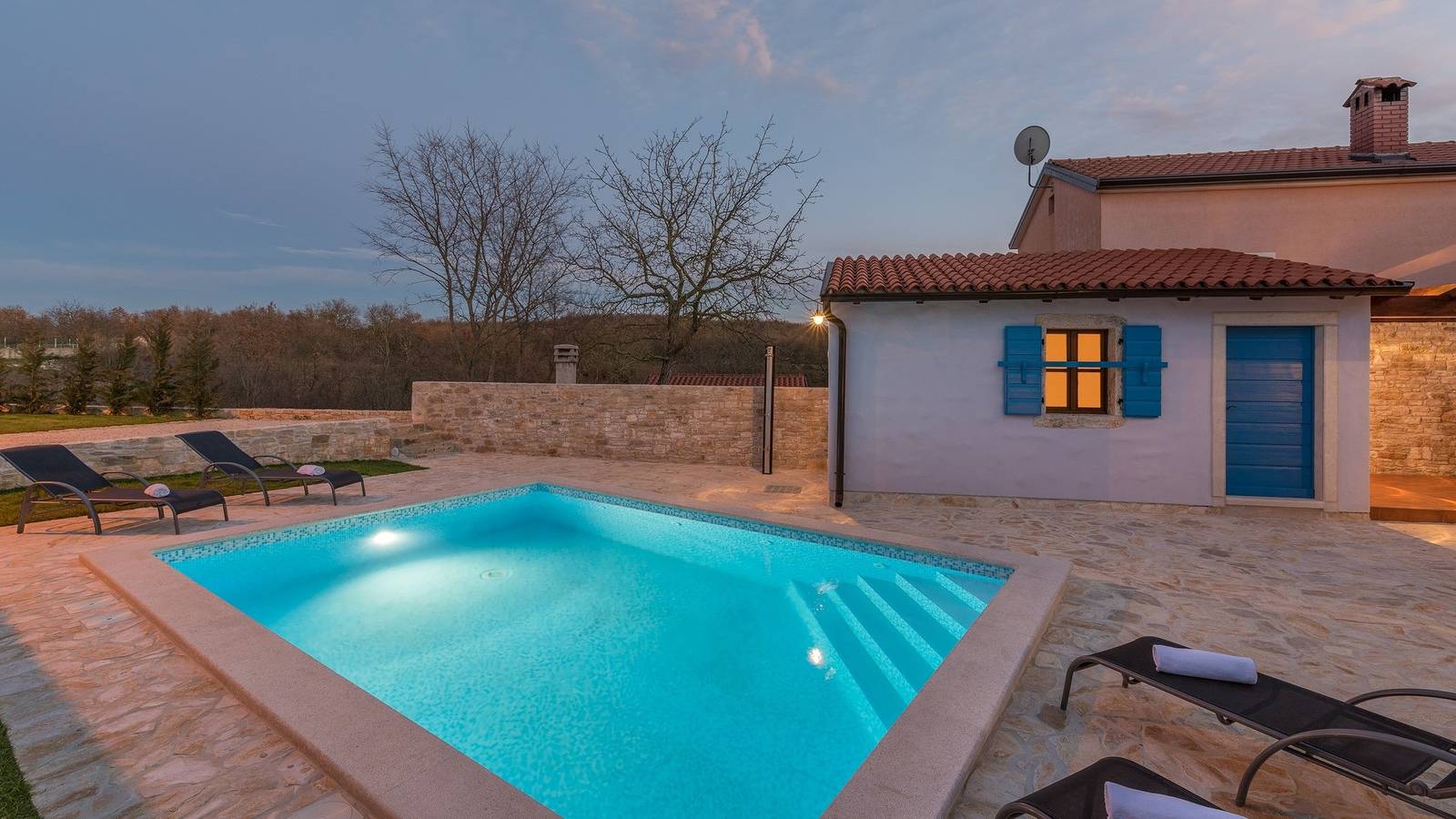 Heritage Villa Croc with pool in Buje, Centraal Istrië