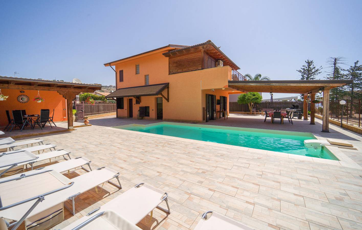 Appartement avec vue sur la mer, parking et terrasse, à 600 m de la plage in San Leone, Province de Agrigento