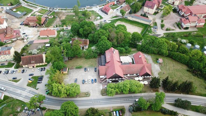 Hotel dla 4 osób, z Taras i Ogród w Ryn