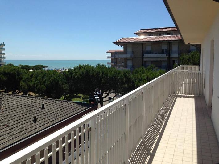 Loft per 4 persone, con Balcone e Terrazza nonché Panorama a Jesolo