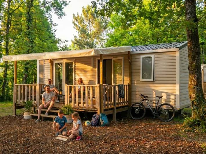 Mobil home pour 6 personnes dans Lac de Saint-Étienne-Cantalès - 3
