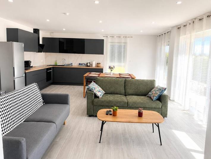 Appartement de vacances pour 4 personnes, avec Balcon et Terrasse