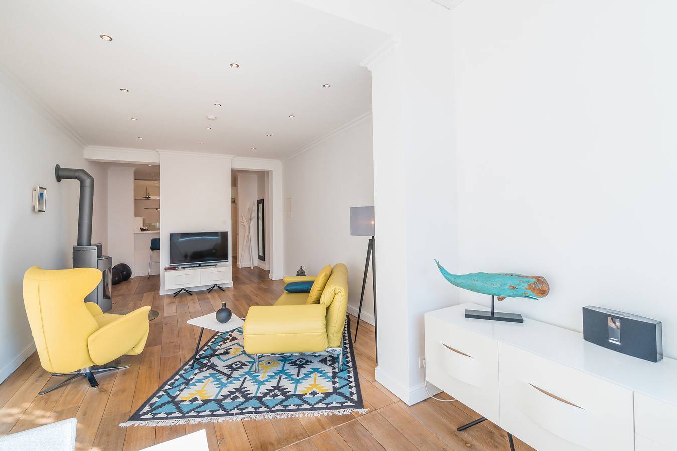 Ganze Wohnung, Apartment 'Baltic Pearl' mit Pool, Sauna und Wintergarten mit Balkon-Effekt in Sellin, Rügen