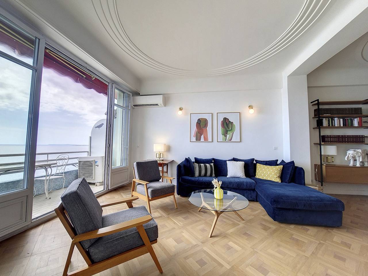 Hel leilighet, Ferieleilighet for 4 personer med balkong in Nice, Niceregionen