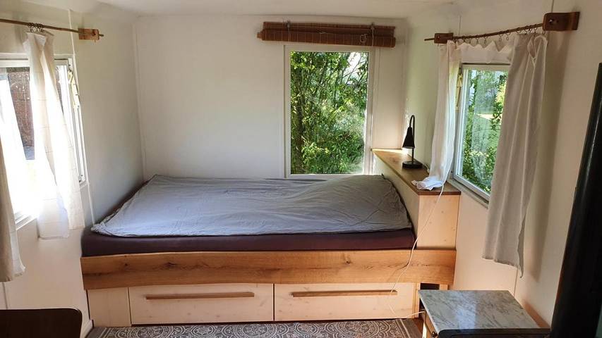 Ferienwohnung für 4 Personen, mit Terrasse und Garten sowie Ausblick in Freienwill