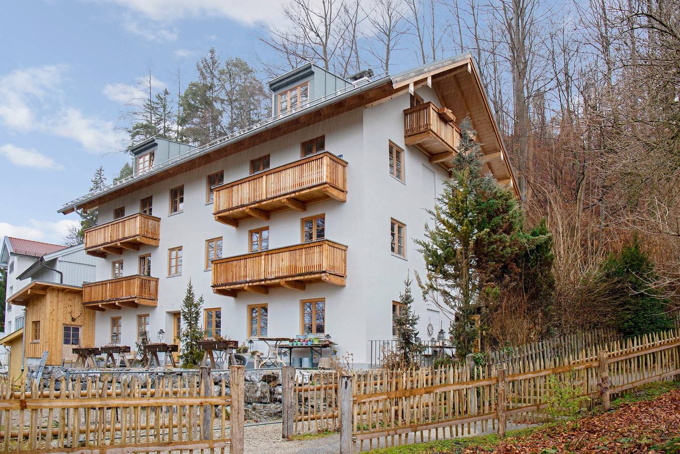 Ganze Wohnung, Charmante Ferienwohnung "Ferienwohnung Birke" mit Bergblick, Wlan in Bad Tölz, Tölzer Land