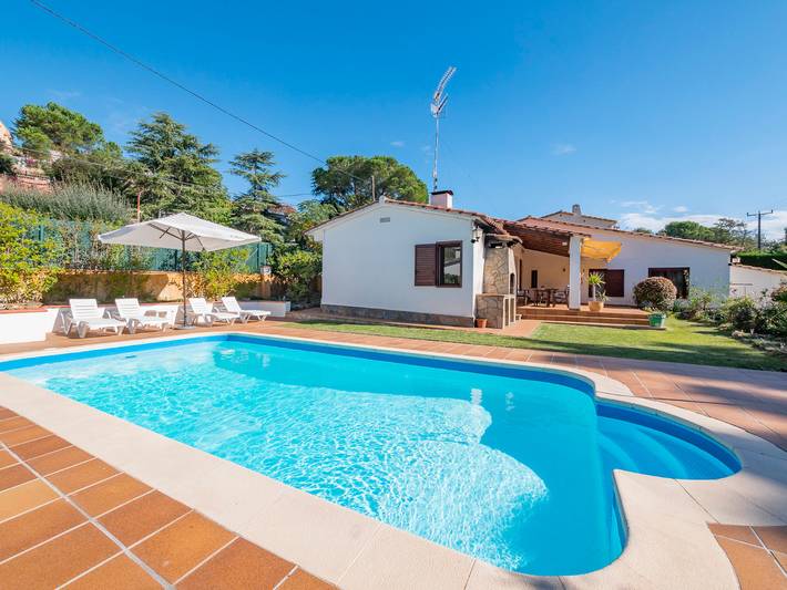 Villa pour 10 personnes, avec jardin à Calonge