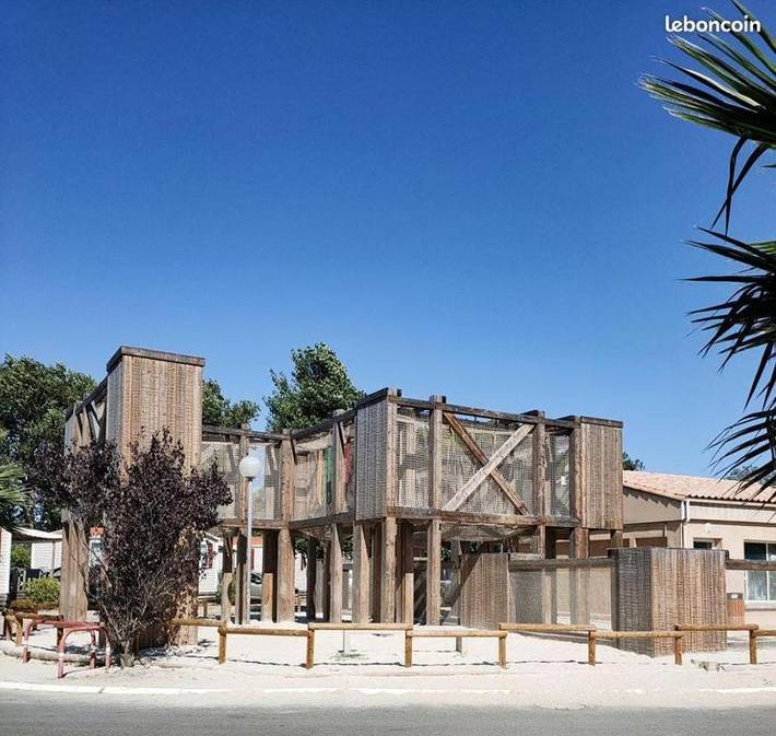 Camping für 6 Personen, mit Sauna und Whirlpool sowie Terrasse und Pool in Narbonne - 3