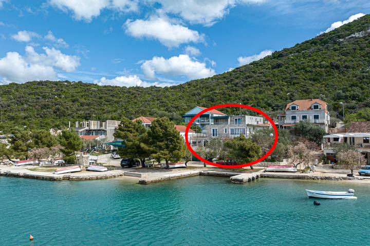 Ganze Wohnung, 2-Zimmer-Ferienwohnung am Strand Luka Dubrava, Peljesac A-13632-a in Dubrovnik-Neretva