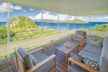 Location de vacances pour 10 personnes, avec jardin et balcon dans Plage du Pain de Sucre