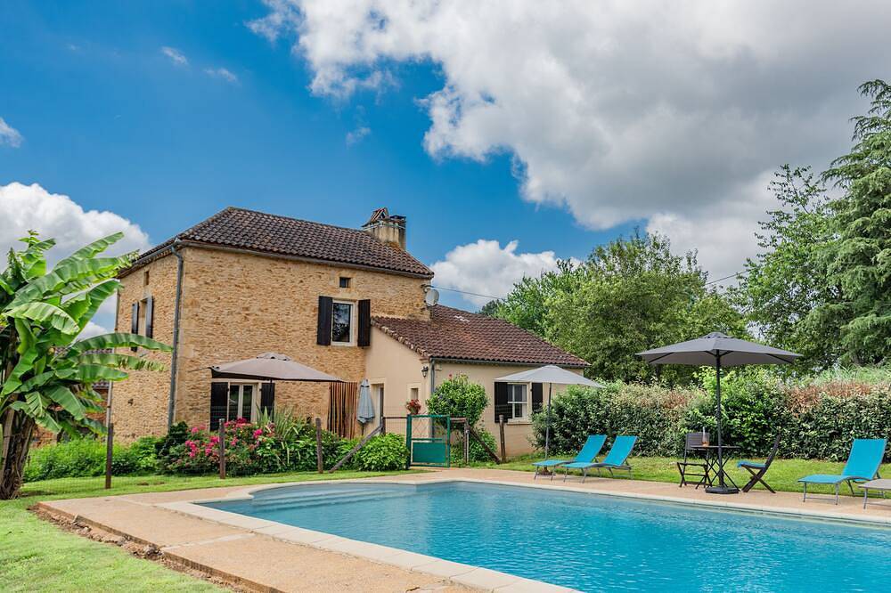 Ferienhaus ideal mit Kindern und privatem Pool in Besse, Périgord Noir
