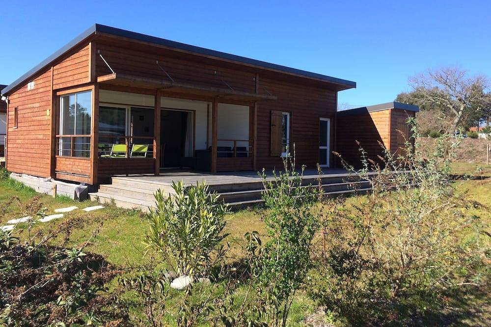 Proche des plages, chalet 49 m² climatisé dans parc résidentiel de Loisir in Tosse, Côte d’Argent
