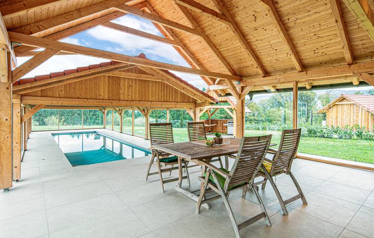 Ferienhaus für 5 Personen, mit Terrasse und Pool in Bezirk Deutschlandsberg