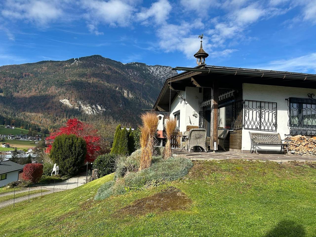 Gemütliches Ferienhaus mit Bergblick in Breitenbach am Inn, Kaisergebirge