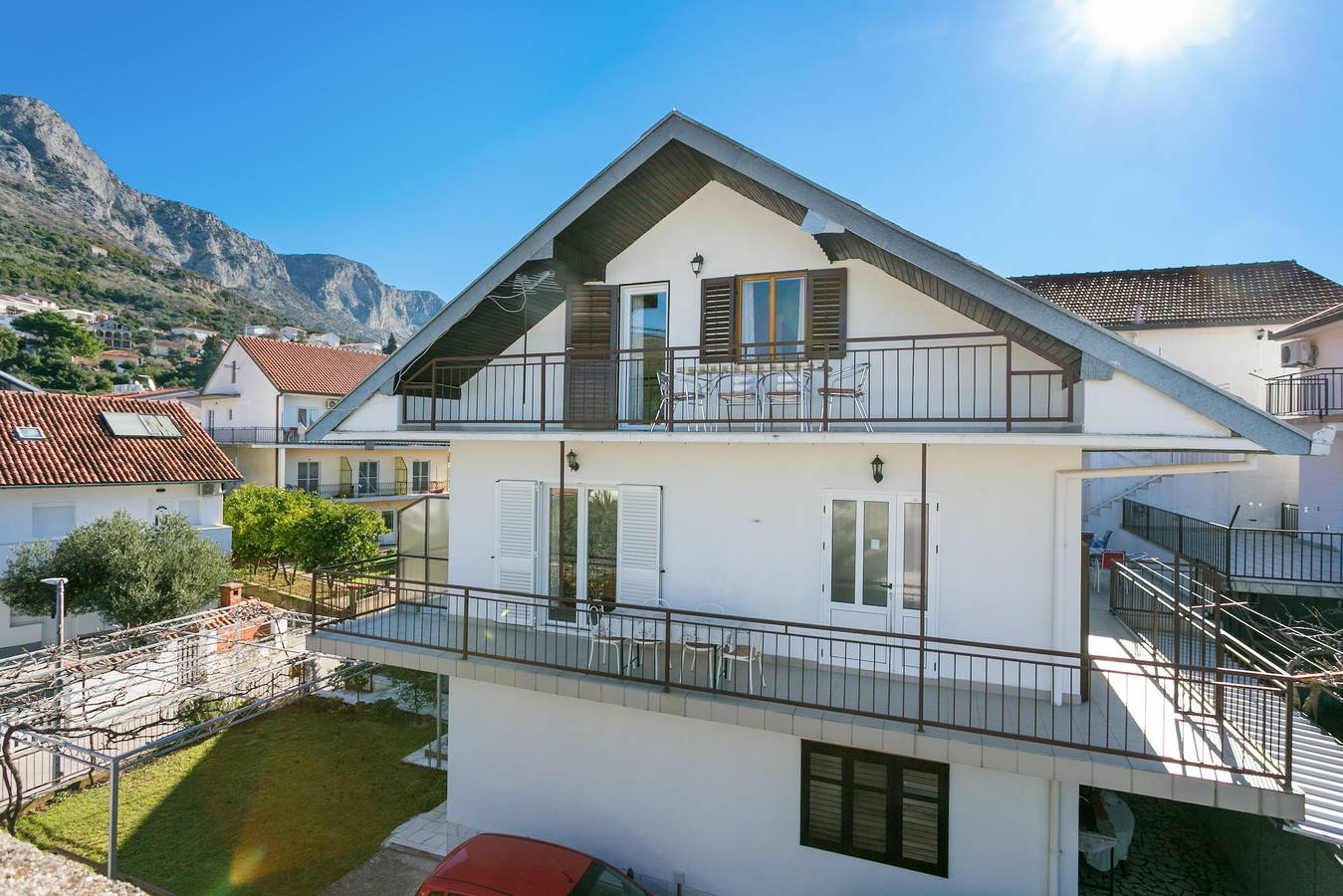 Ganze Wohnung, 1-Zimmer-Ferienwohnung mit Balkon Podaca, Makarska A-2783-b in Podaca, Makarska Riviera