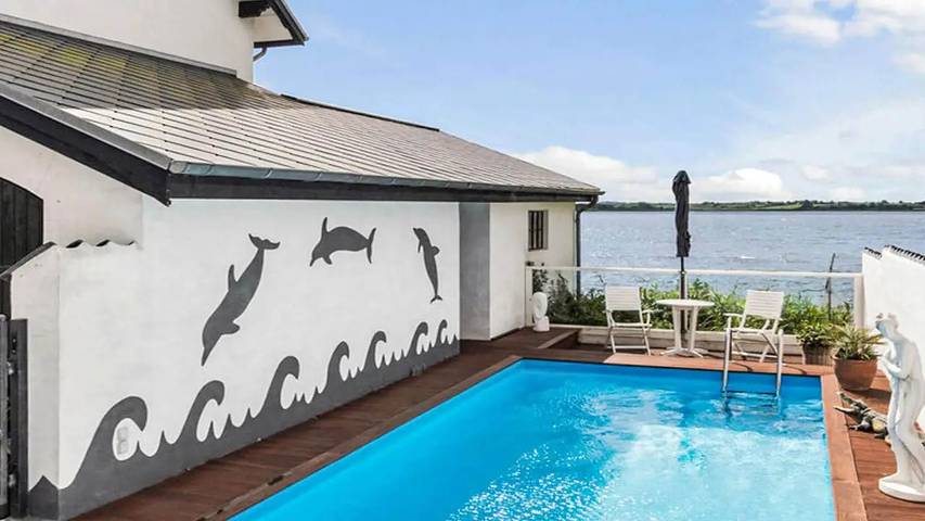 Ferienhaus für 7 Personen, mit Garten und Whirlpool sowie Sauna und Pool in Hejlsminde
