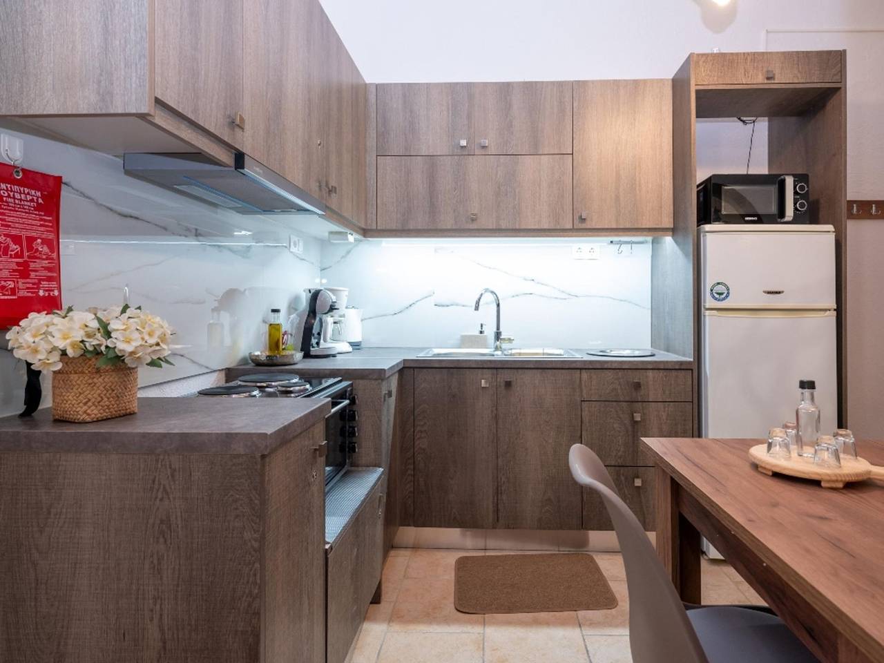 Ganze Wohnung, Ferienwohnung für 4 Personen mit Meerblick in Keratokampos, Iraklio-Heraklion und Umgebung