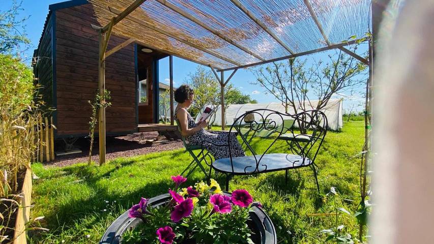 Appartement de vacances pour 2 personnes, avec jardin