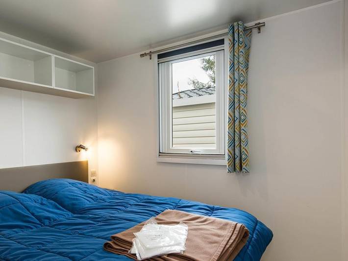 Camping Le Welcome - Mobilheim 6 personen - Mh 2Ch - Halbüberdachte Terrasse Geschlossen in Mesquer, Côte d'Amour