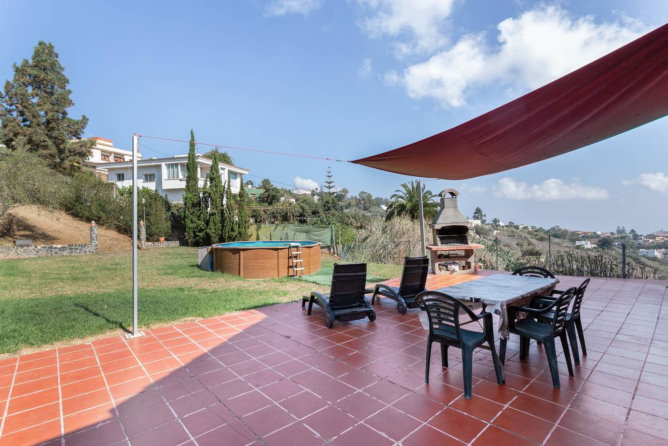 Petite maison "La Finca de Teror" avec terrasse, vue sur les montagnes et jardin in Teror, Grande Canarie du Nord