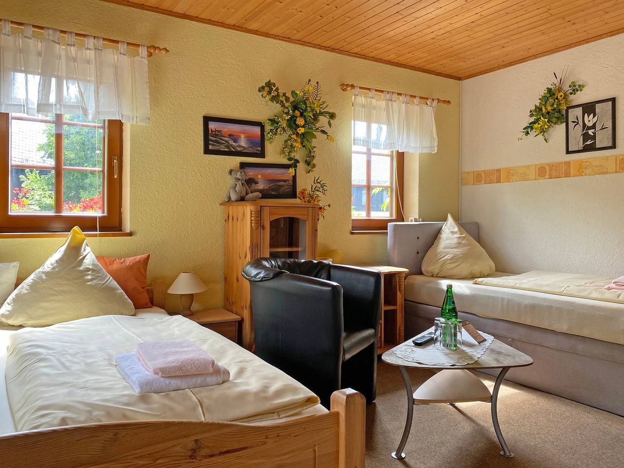 Dreibettzimmer Paul in Stolpen, Elbsandsteingebirge