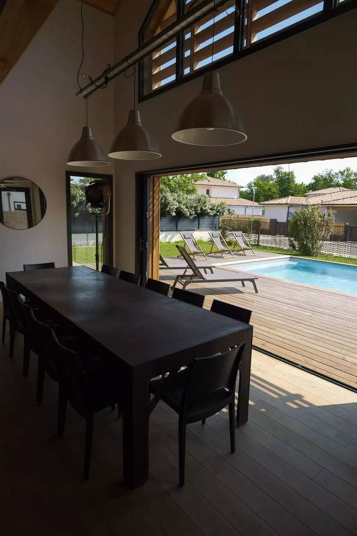 Villa pour 11 personnes, avec piscine et jardin à Andernos-les-Bains - 3
