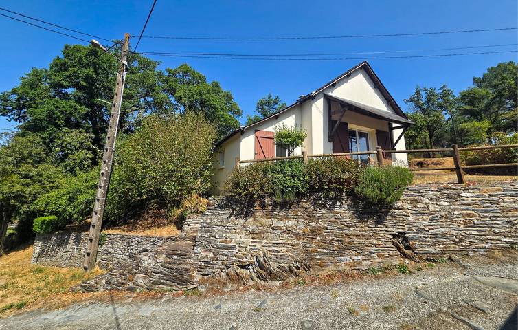 Maison de vacances pour 4 personnes, avec Terrasse ainsi que Jardin et Vue