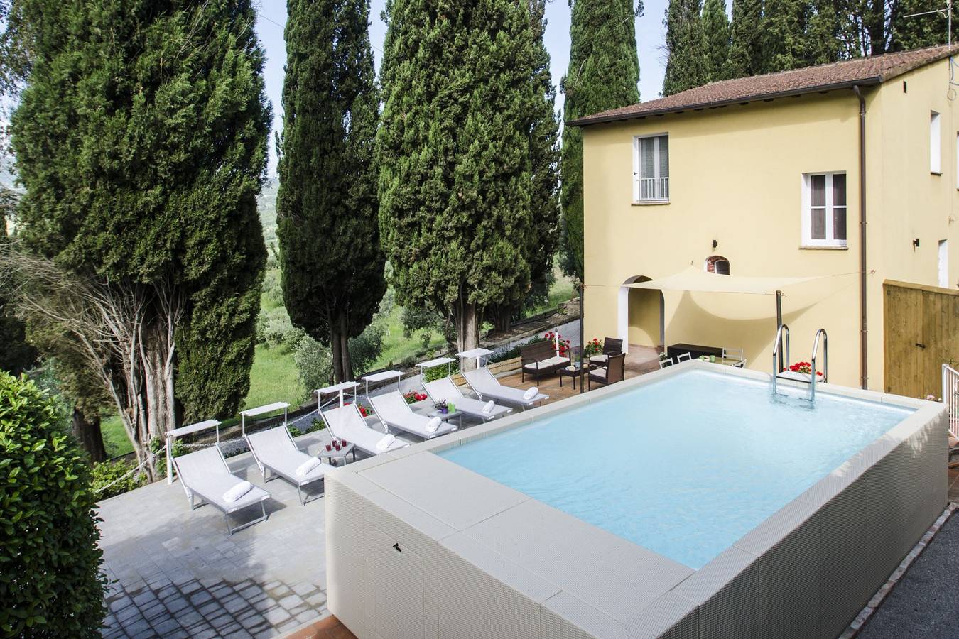 Villa für 6 Personen mit Pool in Chiusi, Chianti