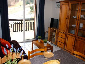 Gîte pour 4 personnes, avec terrasse, animaux acceptés dans SuperDévoluy