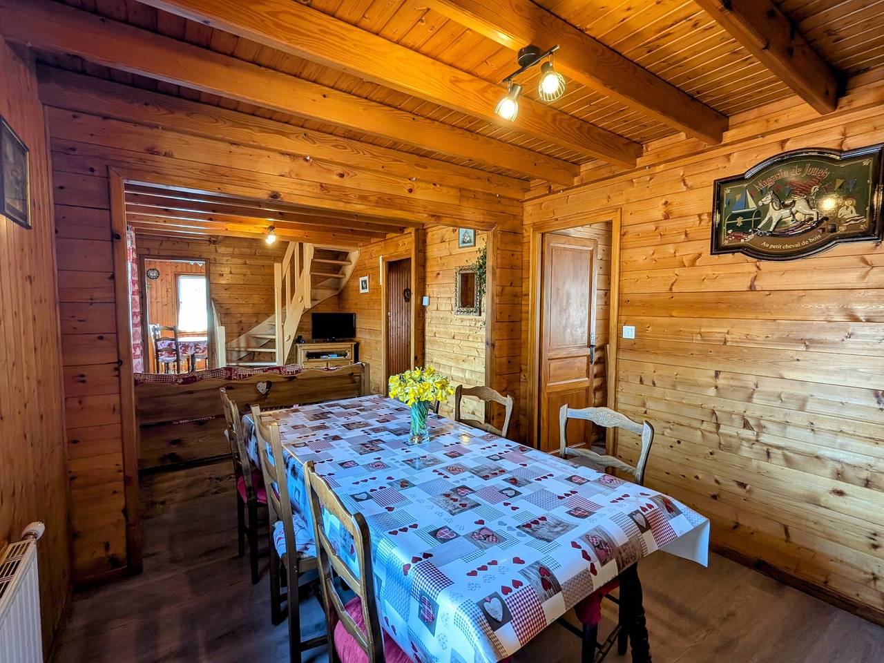 Familienchalet in La Bresse, nahe Wanderwegen, Wifi, Haustiere erlaubt in La Bresse, Regionaler Naturpark Belchen der Vogesen