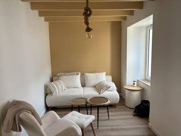 Gîte pour 4 personnes, avec vue et terrasse à Le Tour-du-Parc