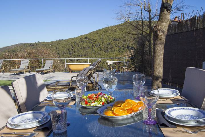 Casa rural para 20 personas, con jardín, Se admiten mascotas en Anoia (España) - 2