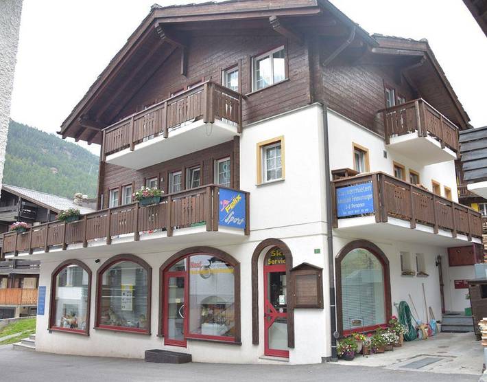 Hütte für 2 Personen, mit Balkon in Saas-Fee