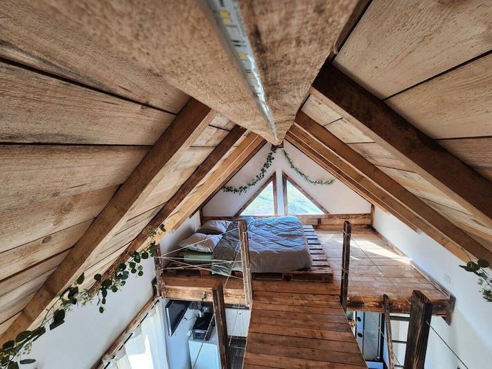 Gîte pour 2 personnes, avec terrasse ainsi que jardin et vue à Le Thillot - 2