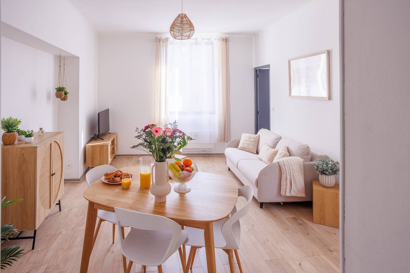 Geheel appartement, L'appartement Matisse - Charmant T2 proche centre in Le Cateau-Cambrésis, Noorderdepartement